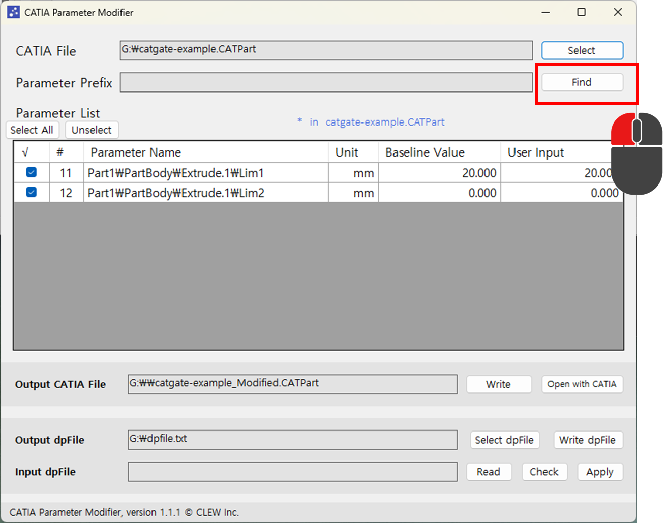 Retrieve parameter using prefix